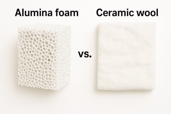 Alumina Foam vs. Ceramic Wool